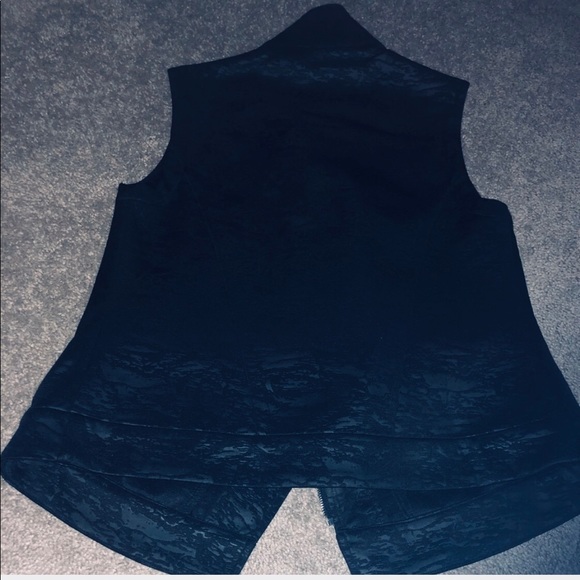 NWOT 2pc FlatterFit Ankle Pant  w/ Vest - Black - Picture 5 of 9